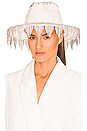 view 1 of 3 Rhinestone Cowboy Hat in White