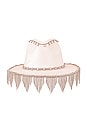view 3 of 3 Rhinestone Cowboy Hat in White