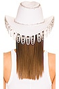 view 3 of 4 Bling Cowboy Hat in White