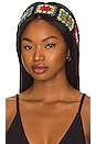 view 1 of 3 Crochet Headband in Black Multi