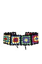 view 2 of 3 Crochet Headband in Black Multi
