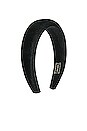 view 3 of 3 Puff Headband in Black