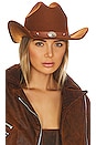 view 1 of 3 Cowboy Hat in Brown