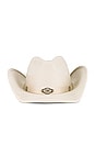 view 2 of 3 Cowboy Hat in Ivory