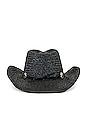 view 3 of 3 Stallion Cowboy Hat in Black