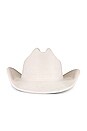 view 3 of 3 La Cowboy Hat in Cream