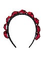 view 3 of 3 ОБРУЧ ROSETTE in Red