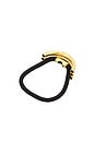 view 2 of 2 Ripple Hair Tie in Gold