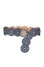view 1 of 3 Montana Stallion Belt in Silver
