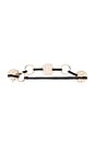 view 2 of 3 Nash Hammered Disc Belt in Gold