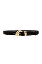 view 1 of 3 Genuine Leather Belt in Black