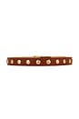 view 2 of 3 Faux Leather Belt in Brown