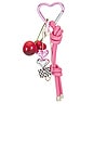 view 2 of 6 Bag Charms in Pink & Red
