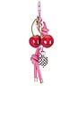 view 4 of 6 Bag Charms in Pink & Red