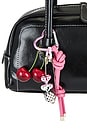 view 6 of 6 Bag Charms in Pink & Red