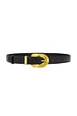 view 1 of 3 Genuine Leather Belt in Black