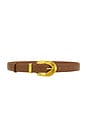 view 1 of 3 Genuine Leather Belt in Tan