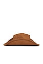 view 4 of 4 Belis Rancher Cowboy Hat in Dark Brown