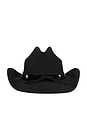 view 3 of 4 КОВБОЙСКАЯ ШЛЯПА in Black