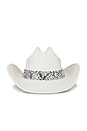 view 2 of 3 Rancher Cowboy Hat in Ivory