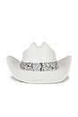 view 3 of 3 Rancher Cowboy Hat in Ivory