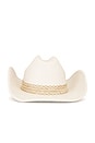 view 2 of 3 Indie Rancher Cowboy Hat in Ivory