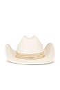 view 3 of 3 Indie Rancher Cowboy Hat in Ivory