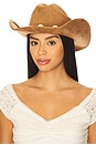 view 1 of 4 Coastal Cowboy Hat in Gold & Brown