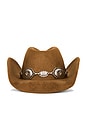 view 2 of 3 Dixie Cowboy Hat in Brown