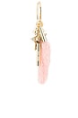 view 3 of 4 MOUNTAIN 키체인 in Gold & Light Pink
