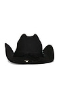 view 2 of 2 SOMBRERO DE COWBOY in Black