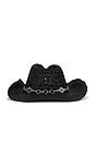 view 3 of 4 SOMBRERO DE COWBOY in Black