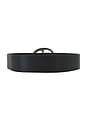 view 2 of 3 Belt With Statement Circular Buckle in Black