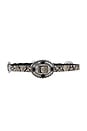 view 1 of 3 Snakeskin Belt With Ornate Silver Conchos And Black Stone Buckle in Snake & Black