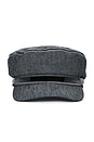 view 1 of 3 Baker Boy Hat in Black