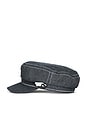 view 4 of 4 Baker Boy Hat in Black