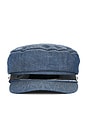 view 1 of 3 Baker Boy Hat in Dark Denim