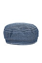 view 2 of 3 Baker Boy Hat in Dark Denim