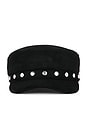 view 1 of 3 Baker Boy Hat in Black
