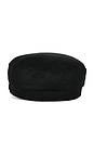view 2 of 3 Baker Boy Hat in Black