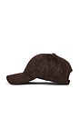 view 3 of 3 Baseball Cap in Dark Brown