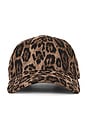 view 1 of 3 Baseball Cap in Dark Leopard