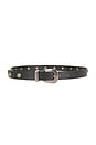 view 1 of 3 CEINTURE BLACK in Black & Silver