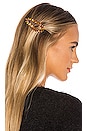 view 1 of 3 Rendezvous Barrette in Amber