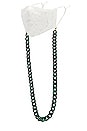 view 1 of 2 Chain Mask Holder in Green
