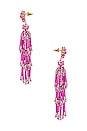 view 2 of 2 Gabrielle Duster Earrings in Pink