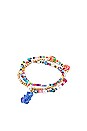 view 1 of 4 Beaded Gummy Bear Bracelet in Multi