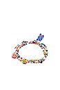 view 2 of 4 Beaded Gummy Bear Bracelet in Multi