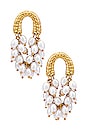 view 1 of 2 Pearl Statement Earring in Gold