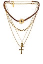 view 1 of 2 Kali Necklace in Gold